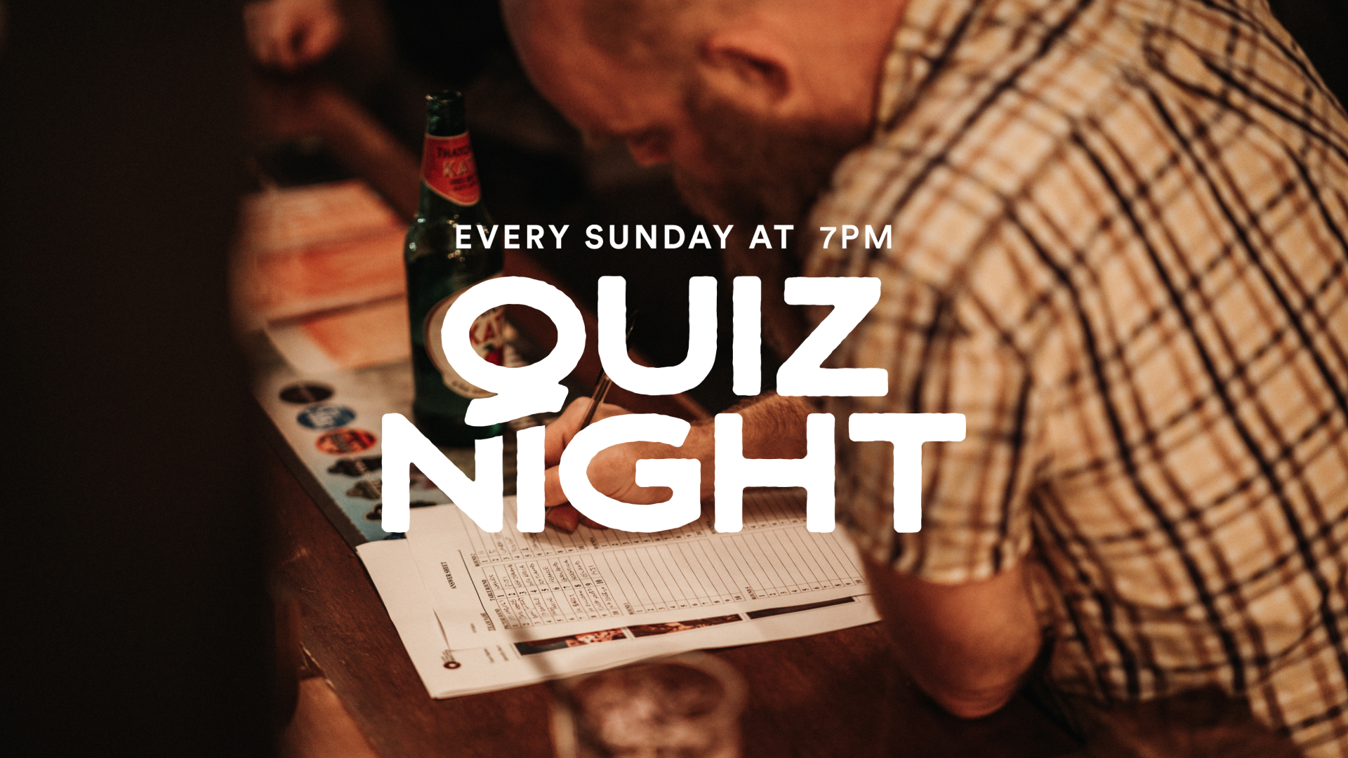 Sunday Quiz Night